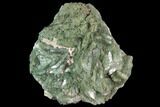 Green Heulandite Crystal Cluster - India #91319-1
